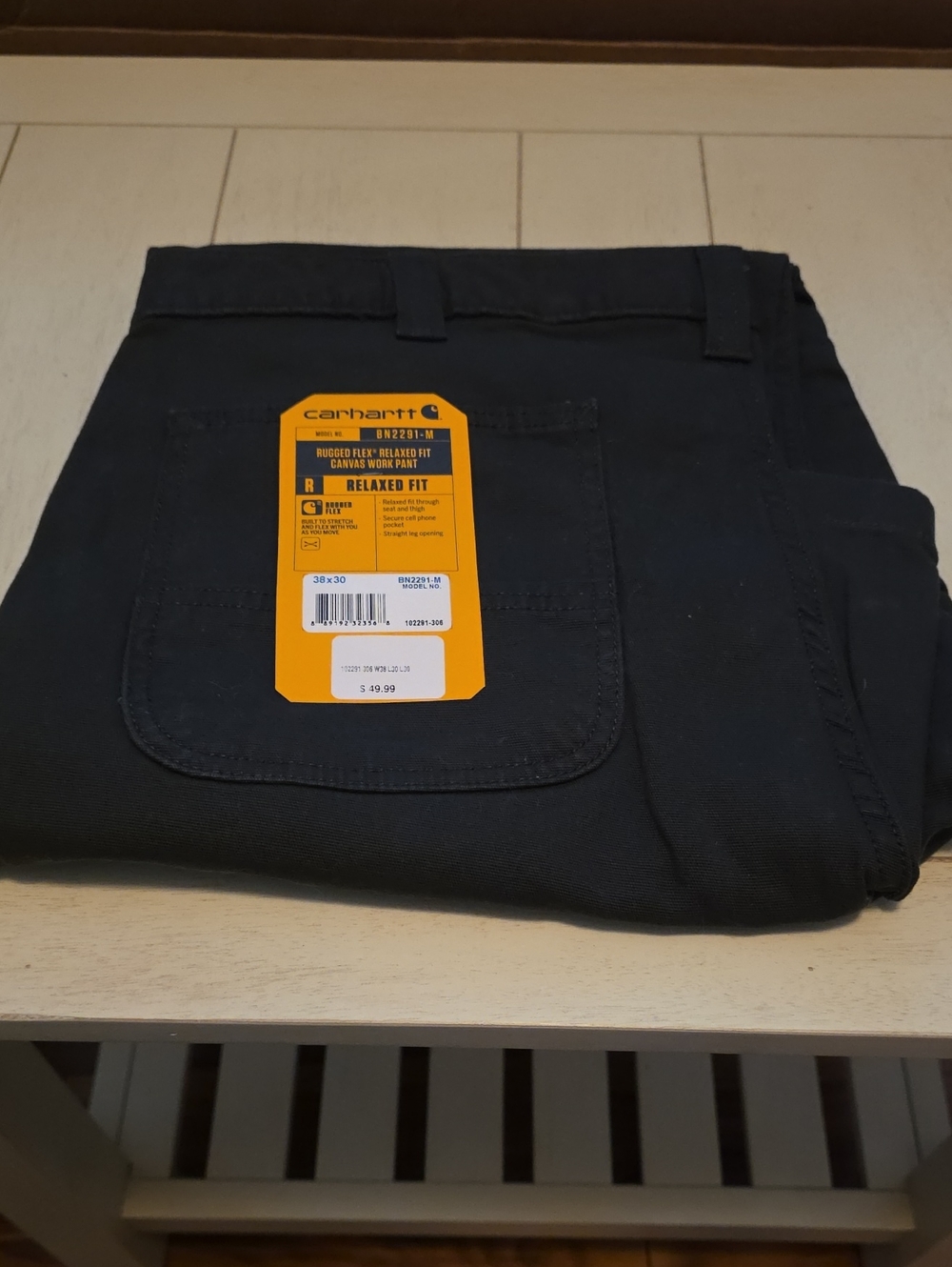 Carhartt Men's Cargo Work Pants - Black
